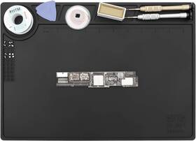 Hengtianmei 705353551260 Htm-201 Black Silicone Repair Mat Heat Resistant Electronic For Solde