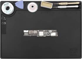 Hengtianmei 726084267008 Htm-201 Black Silicone Repair Mat Heat Resistant Electronic For Solde