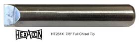 Ht261x Hexacon 7/8 Inch Full Chisel Tip