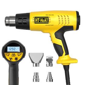 Ht-ac001d Ht-heat Lcd Gun With5 Preset Odes Long Lifespan Heavyduty Hot Air Adjustabl