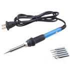 Hx001601 Htpow Adjustable Electric Temperature Gun Welding Soldering Station Iron Tool