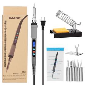 Image 700697028577 Welding Soldering Iron With Thermostatic Digital-controlled And Lcd Screen Di