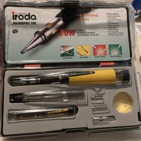 25-80w Iroda 063200349022 Solderpro 70k Cordless Butane Gas Soldering Iron 4-in-1 Kit