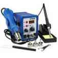 878ad Iron Hot Air Welder Gun Holders Soldering Heat Station Rework 2in1
