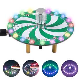 Is Fba21477-1 Soldering Learning Kit Icstation Ws2812b Rgb Led Light Practice Ki
