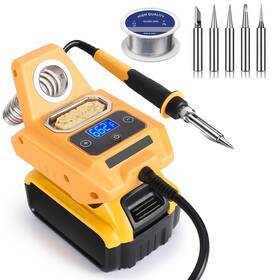 Ld002 Itefdtutne Cordless Soldering Station For Dewalt 20v Max Battery Not Include