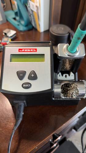 Bd-1a Jbc Professional Soldering Station With T245 Handpiece Tested And Working