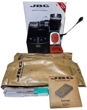 Cde-1sqa Jbc Precision Soldering Station With Assistant And C210028 Tip 120v New