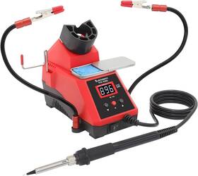 Jesverty 741365710899 60w Digital Display Soldering Iron Station With 2 Helping Hands C/ F Conver