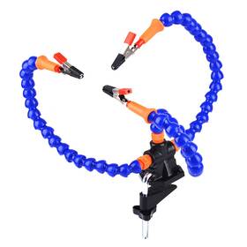 22427682 Jeyntanc Helping Hands Soldering Flexible 3 Arms Tool With Desk Clamp Metal R