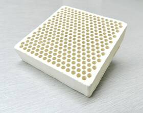 Sv-4022 Jts Ceramic Honeycomb Soldering Block Jewelry Heat Plate Alumina Board 2 X Inch Square