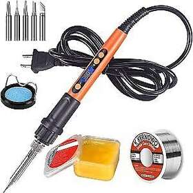 100w K Kernowo 791107543025 Soldering Iron Kit Lcd Digital Gun Portable Solder With 100w K Kernowo 791107543025 Soldering Iron Kit Lcd Digital Gun Portable Solder With