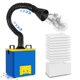 K-soon2 Kingsom 100w Solder Fume Extractor 210m /h New Upgrade Suction Smoke Absorber Rem