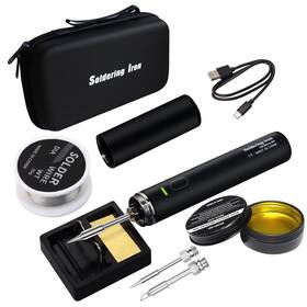 Ks-906 Kingsom Cordless Soldering Iron Kit 2000mah Battery Usb Rechargeable Por