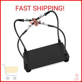 Klskkj 313020169153 Helping Hands Soldering Station Third Hand Tool 4 Flexible Arms Solde