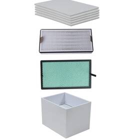 Knokoo Knfe200 Fes350 Fume Extractor 1 Set Filter Purifier Smoke Removal 5 Pcs Pre-filter