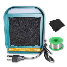 Krlwo 710946607774 Solder Smoke Absorber With Led Light Rmover Fan Fume Extractor