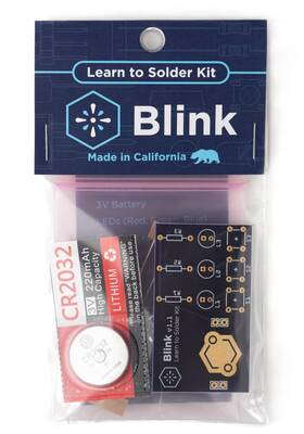 Learn To Solder Kits 866948000300 Blink Led Soldering Kit Diy Electronics Projects For Beginners Practice F