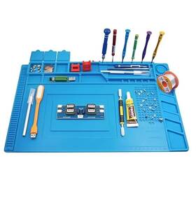 X11.8 Linalife 604105311827 17.7 Inch Welding Mat Heat Insulation Working Pad Silicone Soldering S
