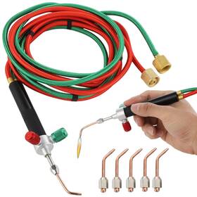 B0clp3j2p1 Lnrueg Mini Oxygen Acetylene Torch Kit Handheld Welding Portable