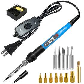 B0dh2gjv53 Lunamor Soldering Iron Heat Set Insert Tool 80w 110v Lcd Digital Kit 16-in-1