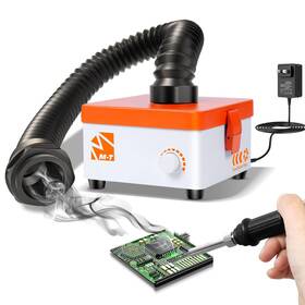 Dp-308 M-t 80w Solder Fume Extractor Strong Suction Smoke Absorber H13 Triple-layer