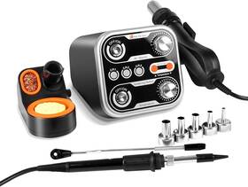 M-t-amz-601a M-t 2 In 1 Hot Air Soldering Station 760w Digital Led Display 3 Preset Temps