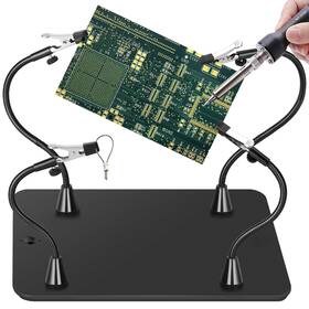 D2-hjt Magnieopti Super Magnetic Helping Hands Soldering Station Third Hand Tool Wit