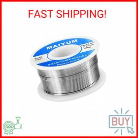 Maiyum 765470166693 63-37 Tin Lead Rosin Core Solder Wire For Electrical Soldering 0.8mm 100g