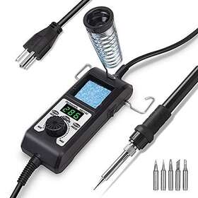Maxwel Manufacturing 791507927630 Digital Soldering Iron Station Kit - 60w 110v Precision Stations Sm