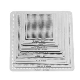 Mayiwo 739551820361 Bga Stencils 27pcs Universal Directly Heat Reballing Net Templa