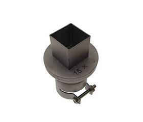 Tol-sd0090 Mdfly Hot Air Rework Station Nozzle 850 Gun Type Titanium For Bga Ic 15x15mm