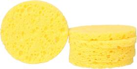 Sponge-r-51-6-re Meetoot 6pcs Soldering Iron Cleaning Sponge 5.1cm Round High Temperature W