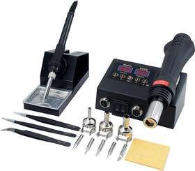 8898 Mefix 689737725570 Portable Smd Rework Station 2 In 1 Functions Soldering Iron Kit Hot