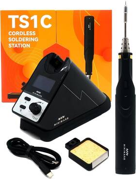 Ts1c Miniware 759950263835 Cordless Soldering Station 45w Bluetooth Digital Solder B02 Tip