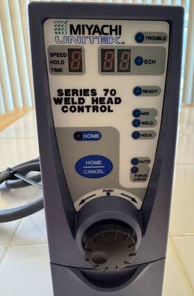 2-244-01 Miyachi Unitek / Techno Series Model 73 Weld Head Control P/n