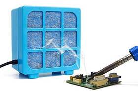Muin 688209844221 Solder Fume Extractor 3 Stage Filtration Smoke Absorber For Soldering And