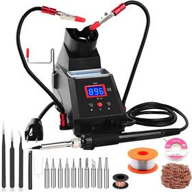 Mypouos 787942970027 Multifunctional Digital Soldering Iron Welding Station Kit Built-in Auxiliary