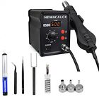 New858d Newacalox Soldering Hot Air Rework Station Thermoregul Led Heat Gun