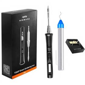 Newhail Nht-0015 Ts80p Digital Soldering Iron Tool 12v Type C Usb Original Oled Progra