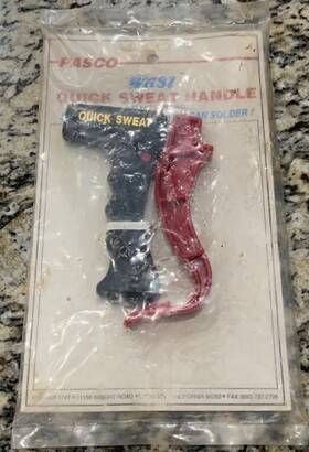 Was1 Pasco Quick Sweat Handle Solder Vintage Brand New Sealed