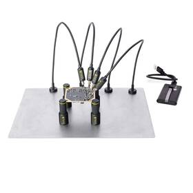 Sp10 Pcbite 738607452761 Kit With 4x Probes And Test Wires Third Hand Tool Rework Station H