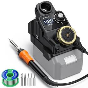 937d-i1 Preciva Cordless Soldering Station For Dewalt 20v Max Battery 5 Ir