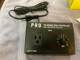 Sic-1 Pro Soldering Iron Controller Max 800 Watts - 120 V.a.c Tested Excellent
