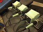 Pu120p Weller Wtcpt Soldering Station With New Tips Lot Of