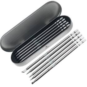 Quicko 736961275118 T12 Soldering Iron Tips 10 Types Station Tool Solder Solderi
