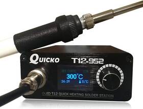 Quicko Set1 T12-952 Soldering Iron Station Oled Display Temperature Controller