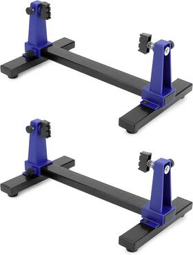 Ca10449 Qwork Adjustable Printed Circuit Board Holder Frame 2 Set Pcb And