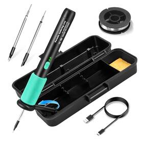 Usb-5133 Qyvorae Cordless Soldering Iron Usb Portable Wireless Electric 1100mah Re