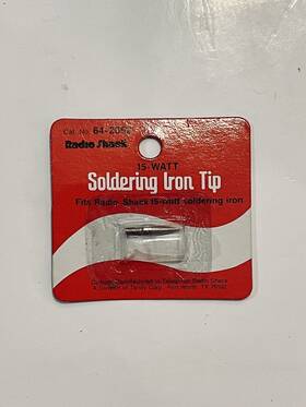 Radio Shack 040293161255 Soldering Iron Tip 64-2052 For 15 Watt
